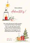 1. Advent: Grüße in Form eines Gedichts 1. Advent: Grüße in Form eines Gedichts