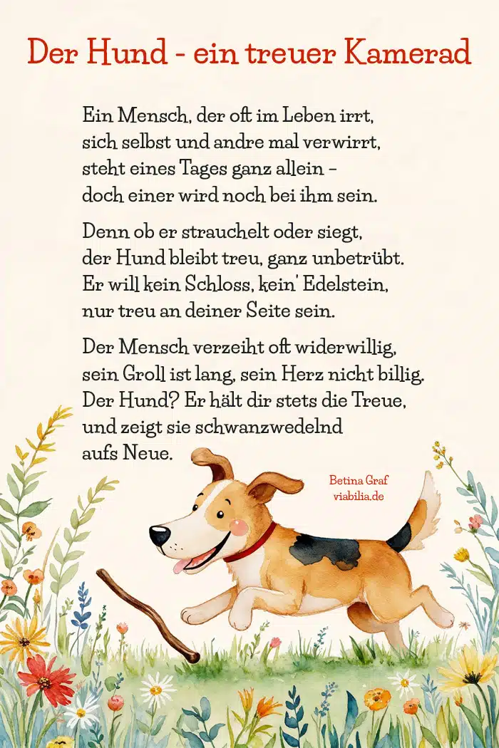 Hundesprüche als Liebeserklärung an den Hund