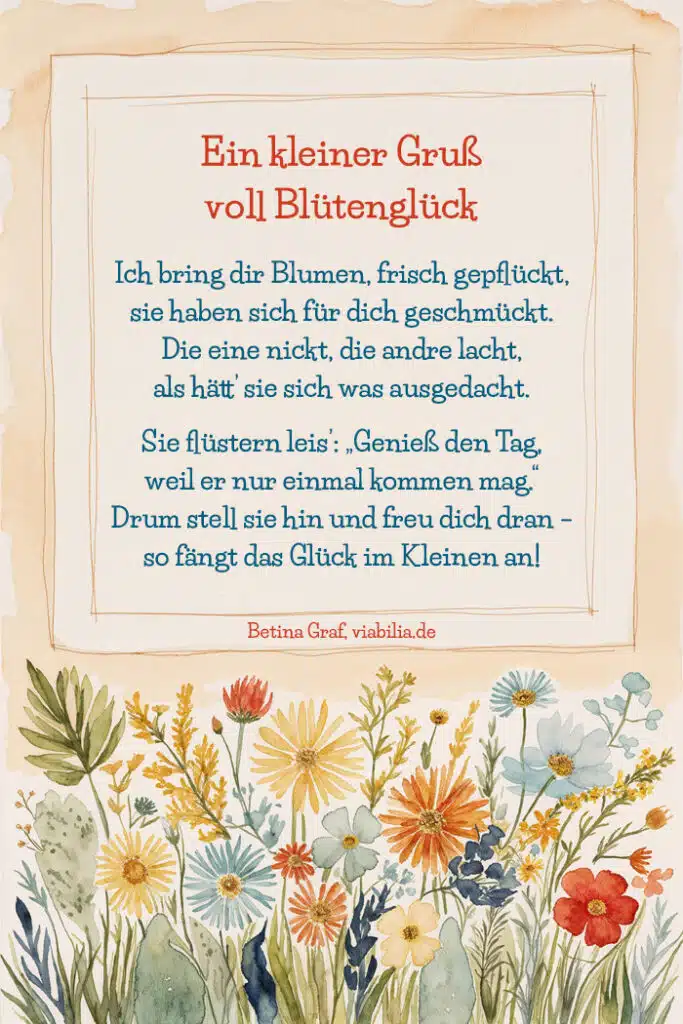 Alles Gute zum Namenstag, Markus, mit Bild Blumen-Sprüche mit Bildern