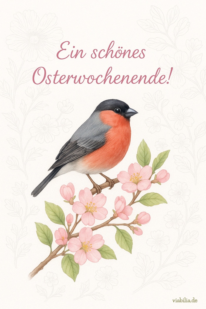 Ein schönes Osterwochenende wünschen