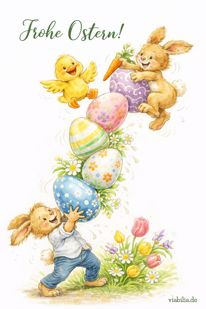 Frohe Ostern lustig für Kinder Frohe Ostern lustig für Kinder