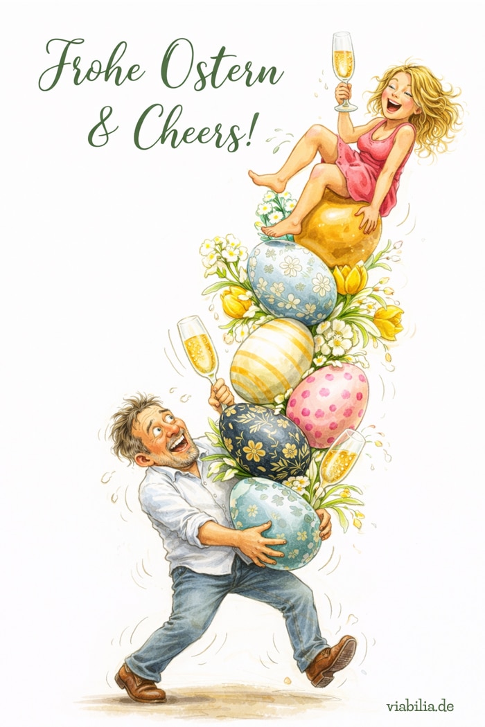Frohe Ostern und Cheers! Frohe Ostern und Cheers!