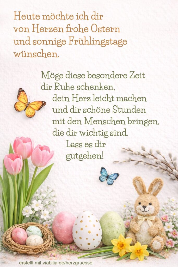 Frohe Ostern von Herzen Frohe Ostern von Herzen