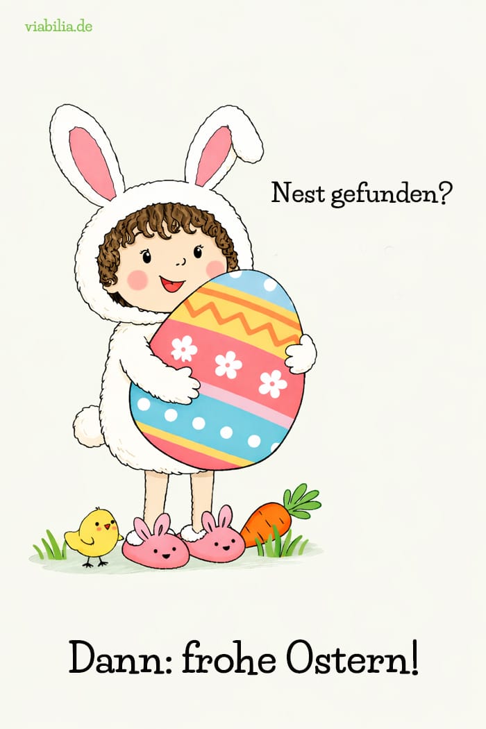 Nest gefunden? Dann: frohe Ostern! Nest gefunden? Dann: frohe Ostern!