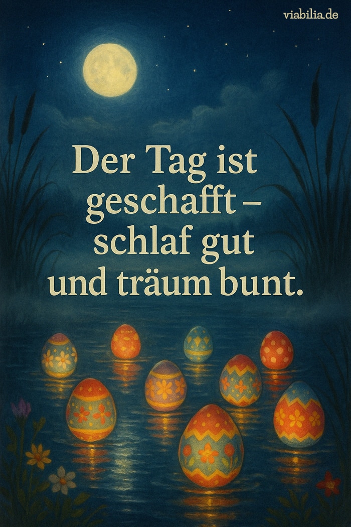 Ostern vorbei - schlaf gut