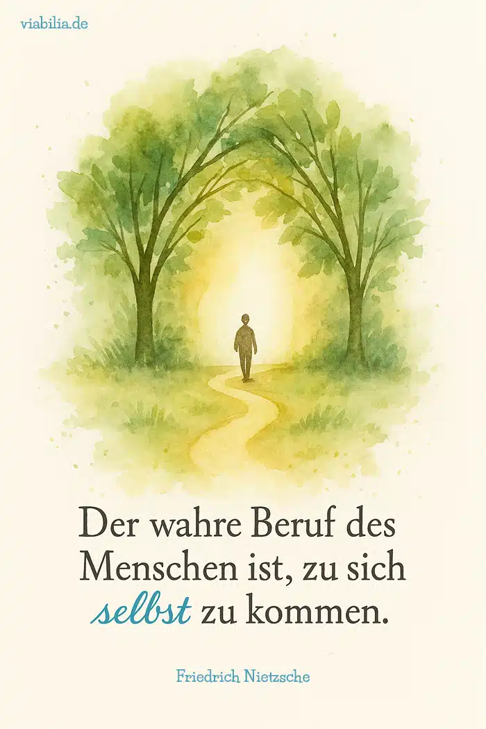 Spruch Arbeit zu sich selbst kommen