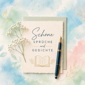 Schöne Sprüche, Gedichte und Weisheiten
