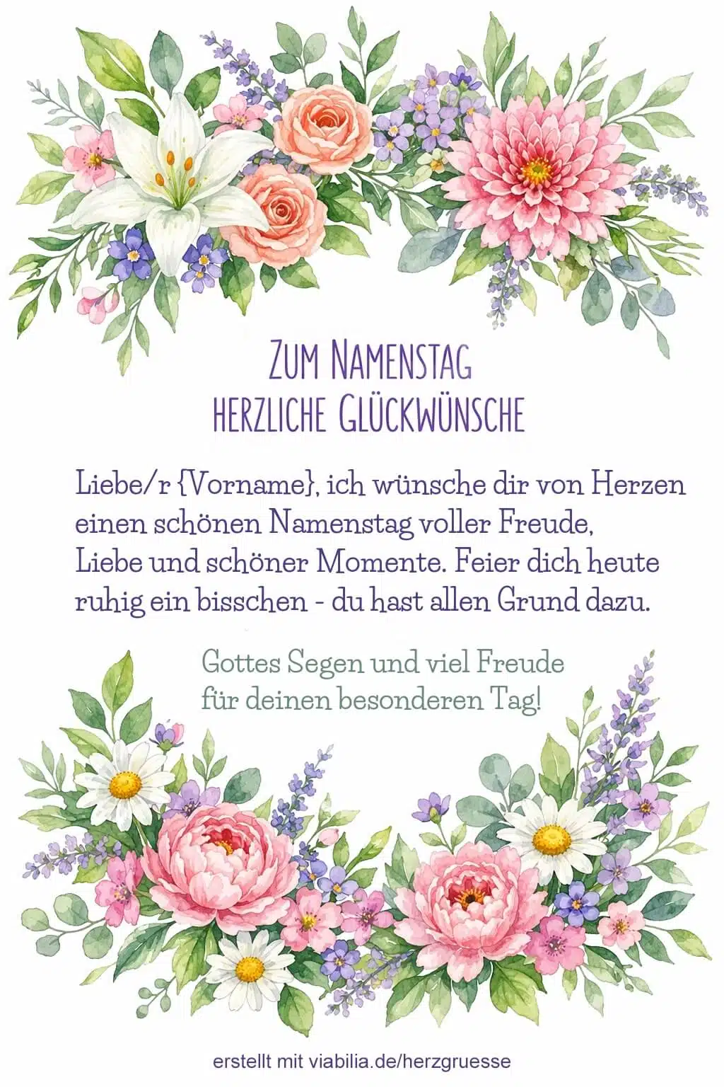 Herzliche Glückwünsche zum Namenstag Anna Namenstage mit Bedeutung der Namen