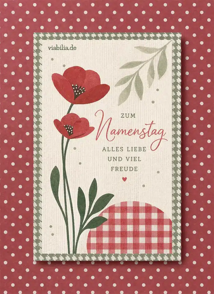 Zum Namenstag alles Liebe und viel Freude Zum Namenstag alles Liebe und viel Freude