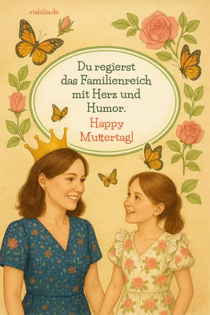 Happy Muttertag! Lustiges Bild als Muttertagsgruß