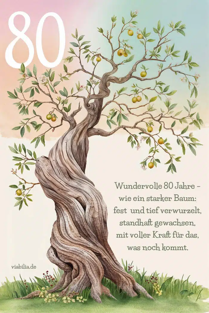 Wundervolle 80 Jahre