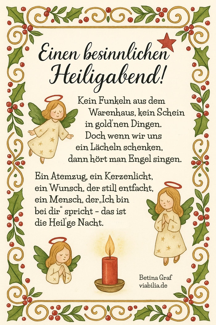 Einen besinnlichen Heiligabend Einen besinnlichen Heiligabend