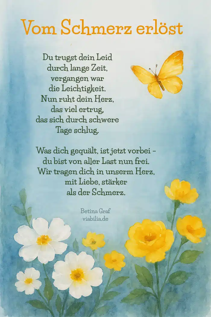 Beileid: Spruch mit Bild verstorben nach langer Krankheit Beileid: Spruch mit Bild verstorben nach langer Krankheit