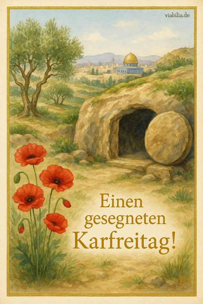 Einen gesegneten Karfreitag! Einen gesegneten Karfreitag!