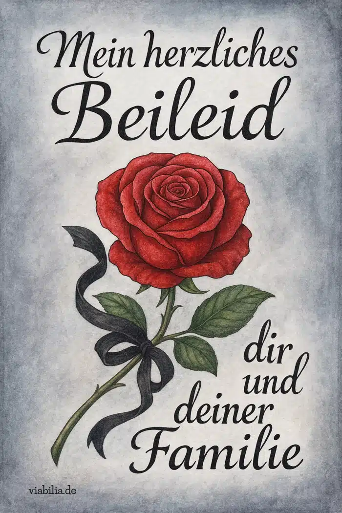 Mein herzliches Beileid dir und deiner Familie Mein herzliches Beileid dir und deiner Familie