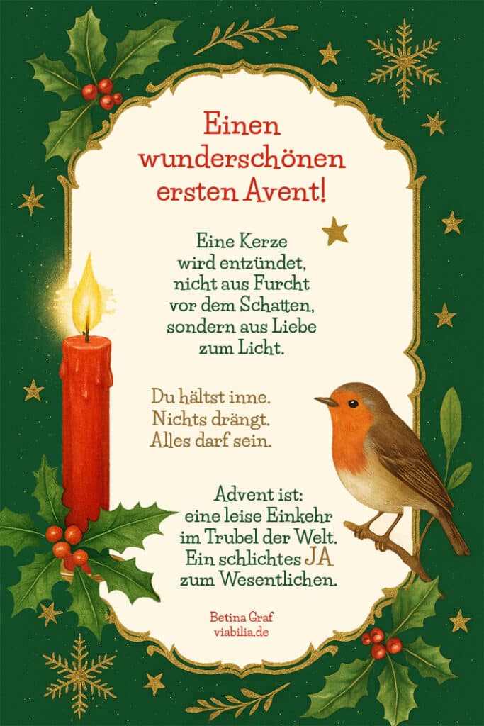 1. Advent Grüße bzw. Spruch mit Bild 1. Advent Grüße bzw. Spruch mit Bild