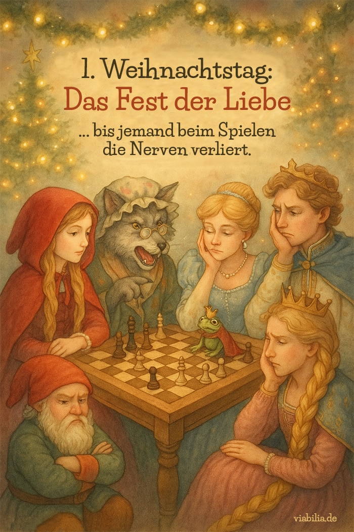 1. Weihnachtsfeiertag: lustiger Spruch mit Rentier 1. Weihnachtstag: Bilder und Grüße kostenlos für WhatsApp