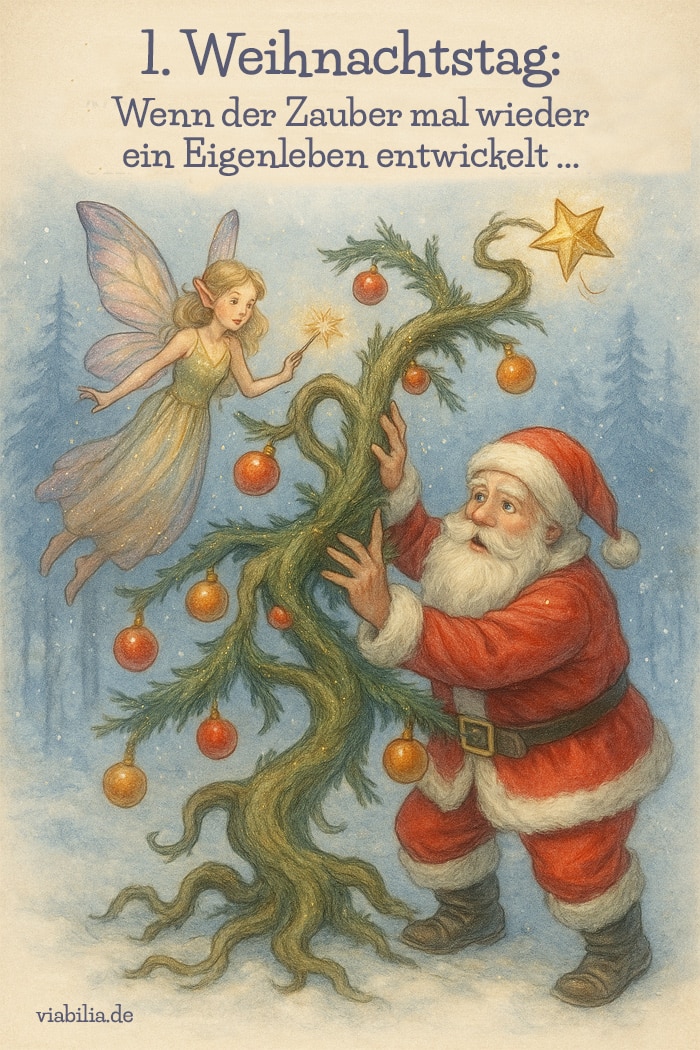 Lustiges Bild zum 1. Weihnachtstag: Zauber mit Eigenleben Lustiges Bild zum 1. Weihnachtstag: Zauber mit Eigenleben