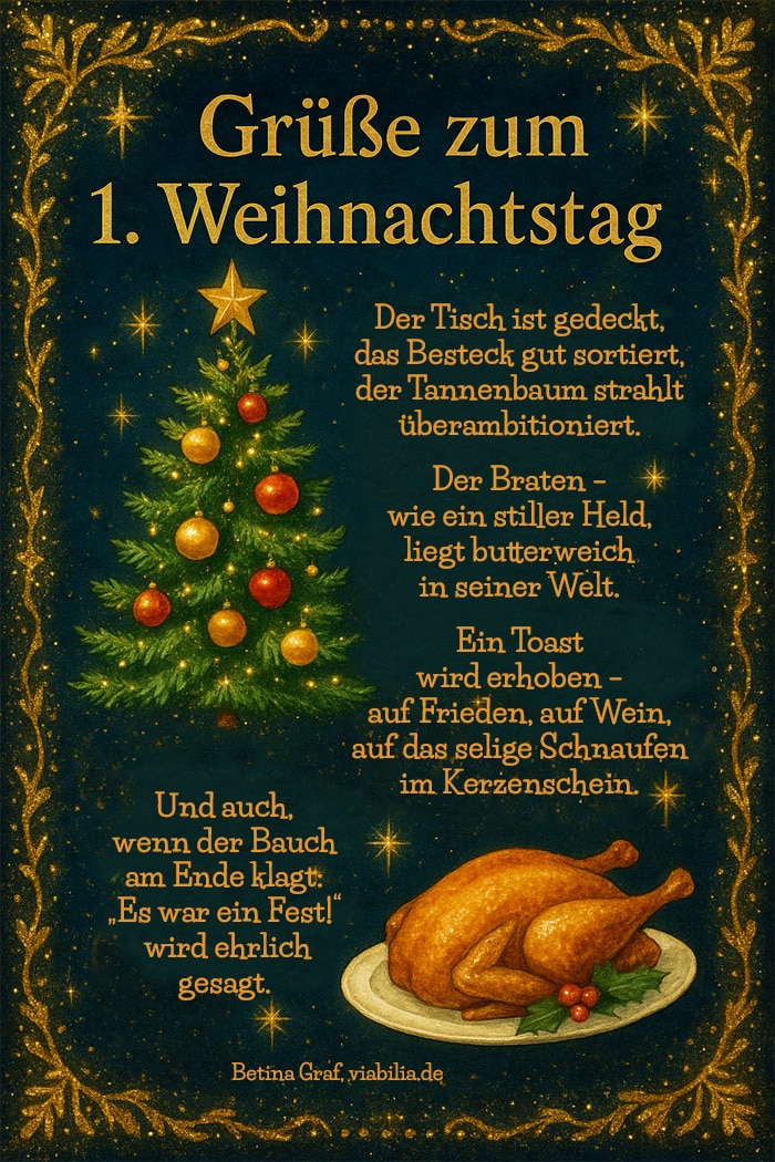 1. Weihnachtstag Spruch mit Bildc 1. Weihnachtstag Spruch mit Bildc