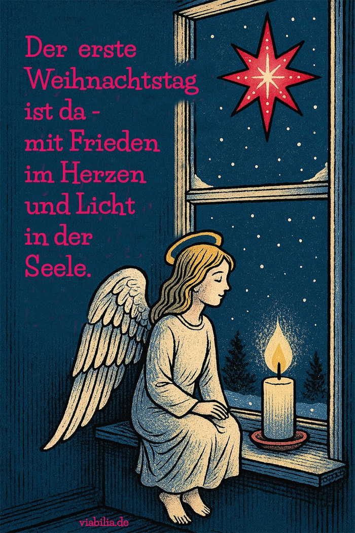 Der erste Weihnachtstag ist da: Frieden im Herzen Der erste Weihnachtstag ist da: Frieden im Herzen