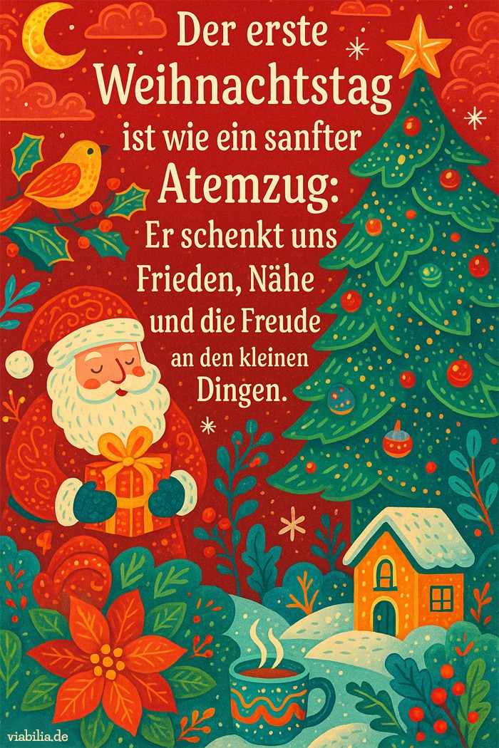 Erster Weihnachtstag Spruch mit Bild Erster Weihnachtstag Spruch mit Bild