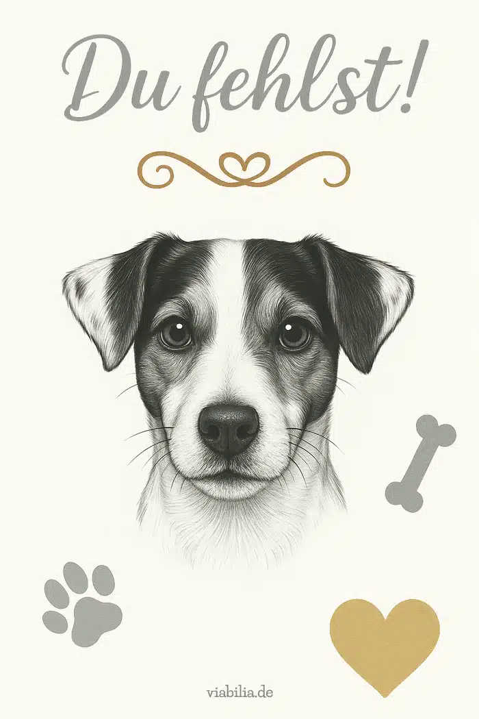 Hund gestorben - Jack Russell Terrier: Du fehlst!
