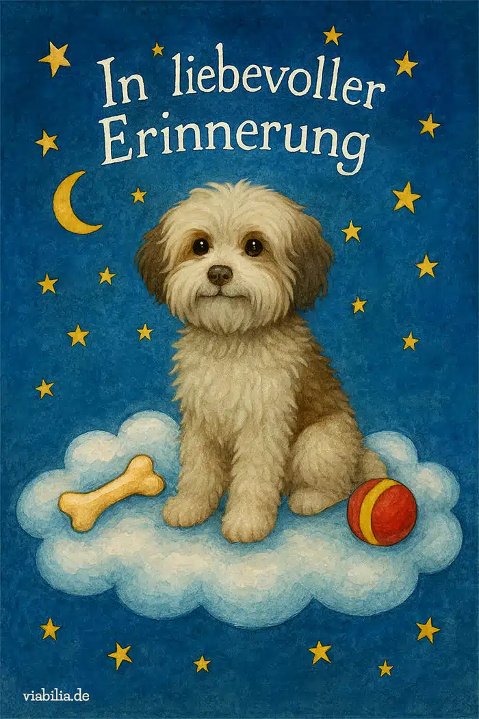 Hund gestorben: in liebevoller Erinnerung, wenn ein Havaneser gestorben ist