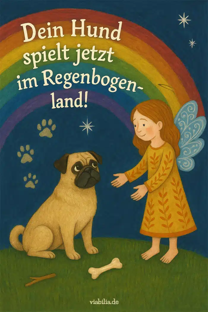 Regenbogenbrücke Hund: Mops