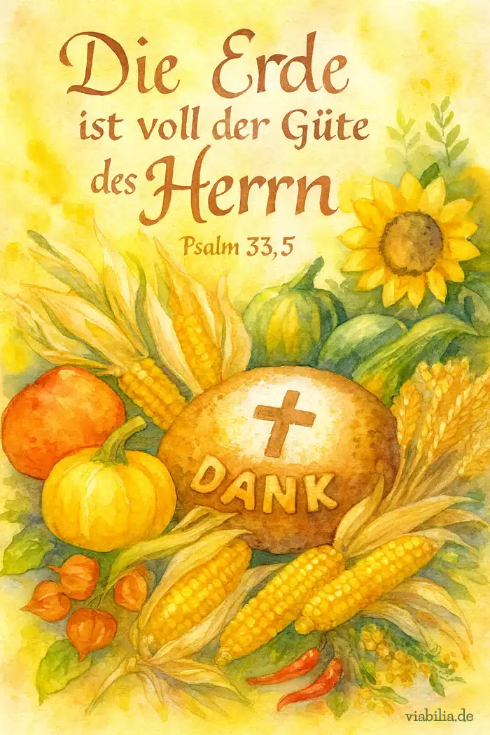 Bibelspruch zu Erntedank auf Bild Bibelspruch zu Erntedank auf Bild