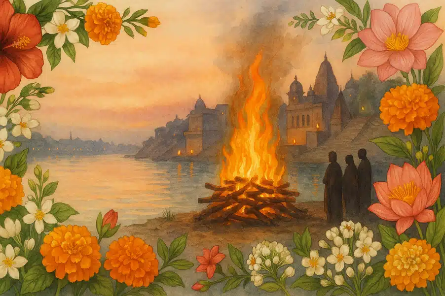 Feuerbestattung im Hinduismus