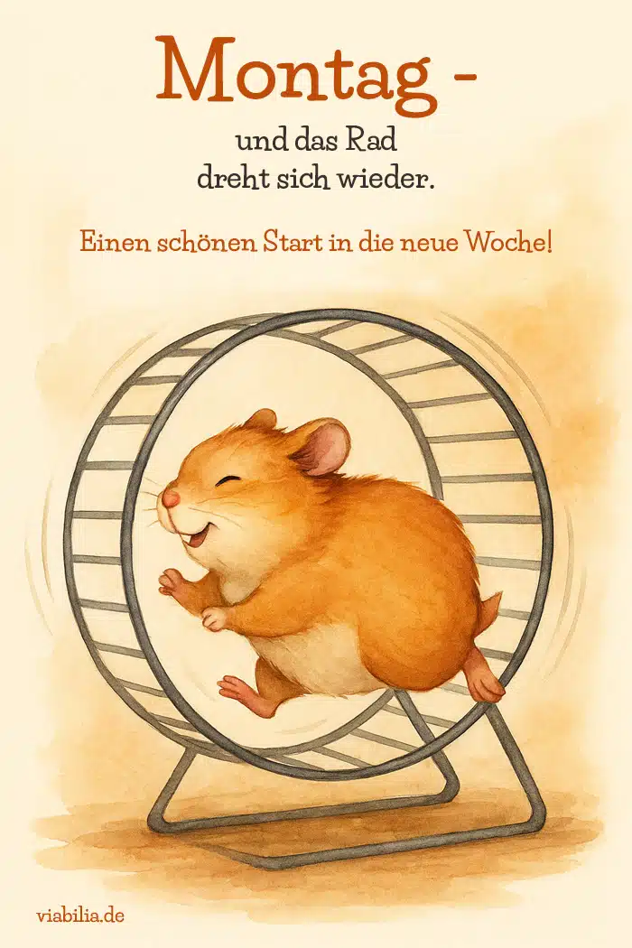 Montag - einen schönen Start in die neue Woche, lustiges Bild