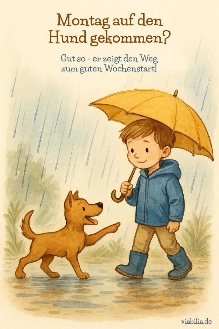 Montag auf den Hund gekommen? Lustiger Spruch Montag auf den Hund gekommen? Lustiger Spruch