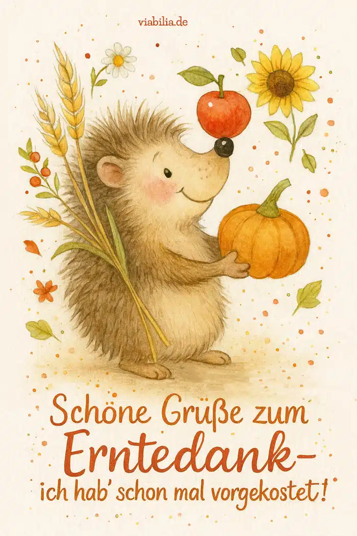 Schöne Grüße zum Erntedank Schöne Grüße zum Erntedank