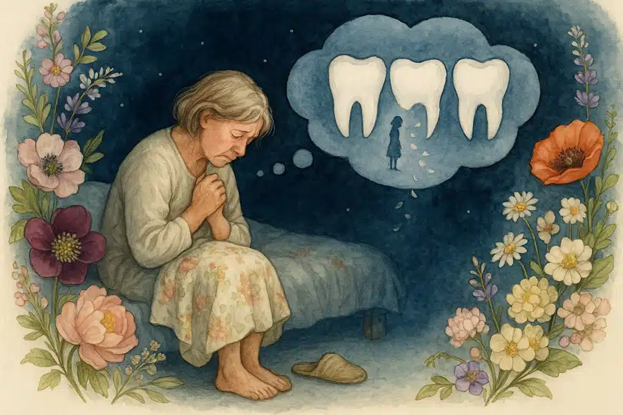 Traum Zähne fallen aus - Unsicherheit