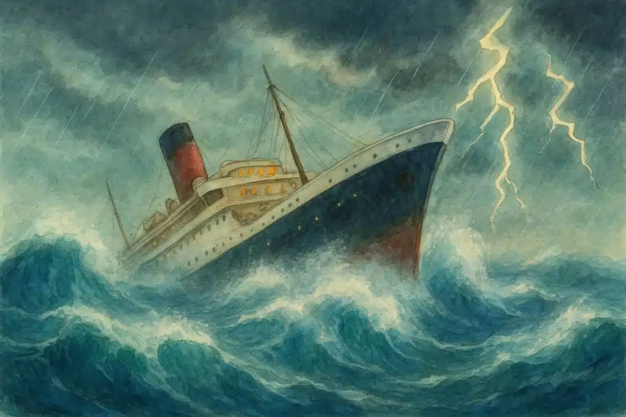 Traumdeutung: Traumsymbol Schiff, Schiffbruch überleben, Schiff im Hafen Traumde