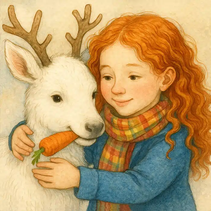 Weihnachtsgeschichte, Weihnachtsmärchen: Gast auf zarten Hufen