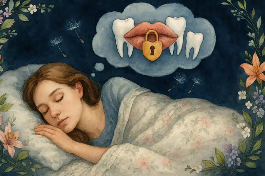 Traum vom Zahnausfall, der für Kommunikationsprobleme steht