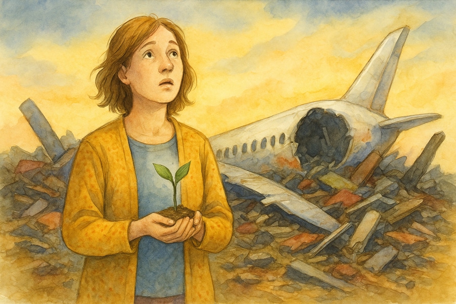 Einen Flugzeugabsturz überleben Einen Flugzeugabsturz überleben
