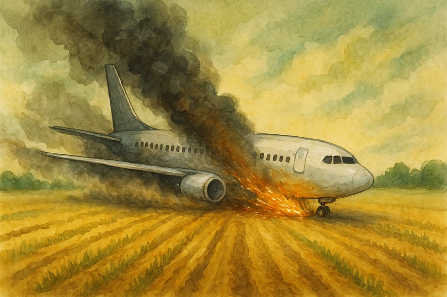 Traumdeutung: Flugzeugabsturz mit Notlandung im Traum Traumdeutung: Flugzeugabsturz mit Notlandung im Traum