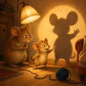 Adventsgeschichte: Mäuschen Mika und der riesige Schatten