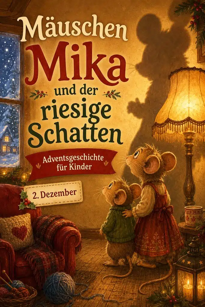 Adventsgeschichte: Mäuschen Mika und der riesige Schatten Adventsgeschichte: Mäuschen Mika und der riesige Schatten