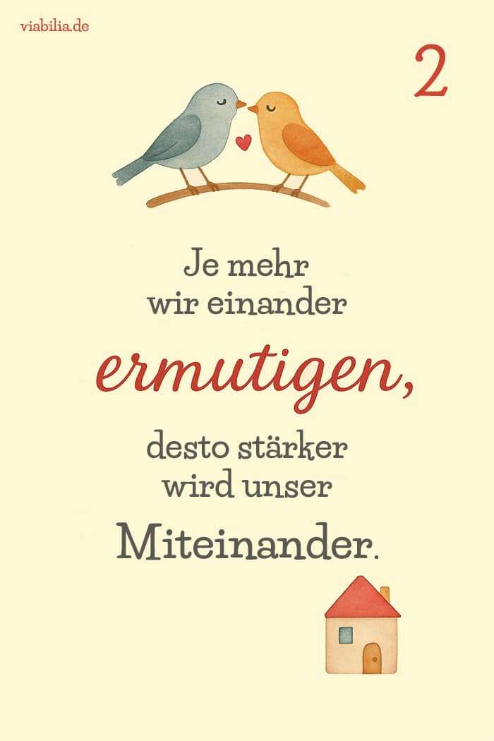 Adventskalender-Spruch mit Illustration zum 2. Dezember Adventskalender-Spruch mit Illustration zum 2. Dezember
