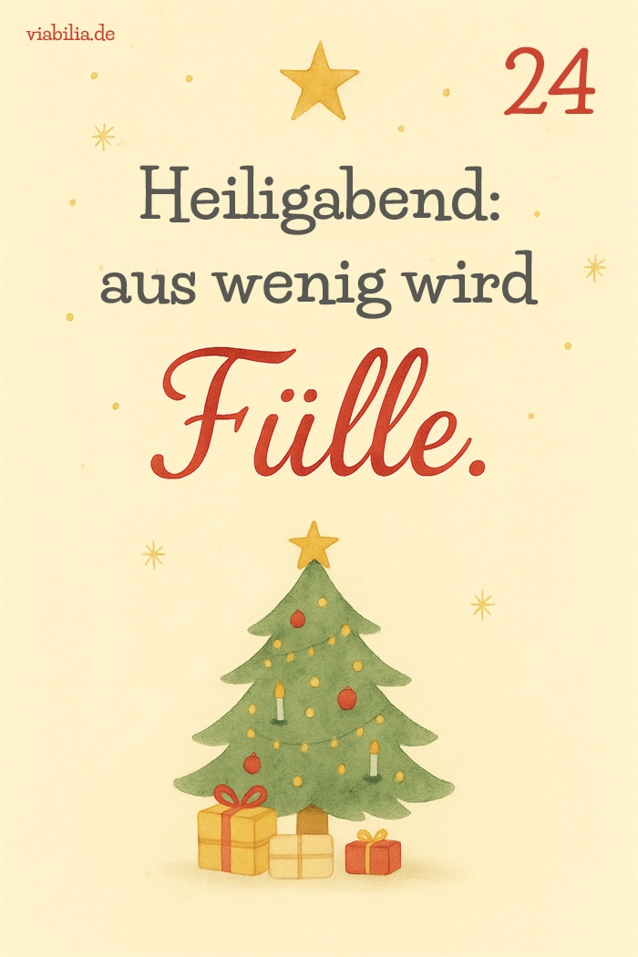 Adventskalender-Spruch mit Bild zum 24. Dezember Adventskalender-Spruch mit Bild zum 24. Dezember
