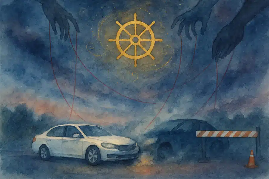 Im Traum unverschuldet einen Autounfall erleben Im Traum unverschuldet einen Autounfall erleben