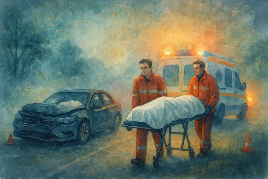 Traumdeutung: Traum von Autounfall mit Todesfolge Traumdeutung: Traum von Autounfall mit Todesfolge