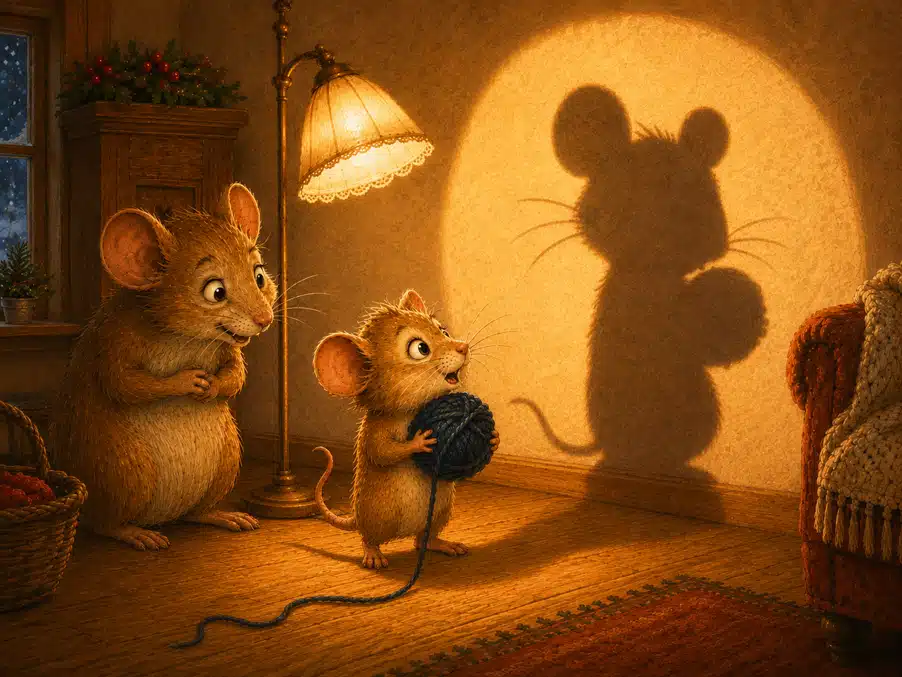 Adventsgeschichte: Mäuschen Mika und der riesige Schatten Adventsgeschichte: Mäuschen Mika und der riesige Schatten