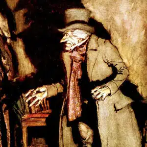 Weihnachtsgeschichte Nacherzählung: Scrooge und die drei Geister