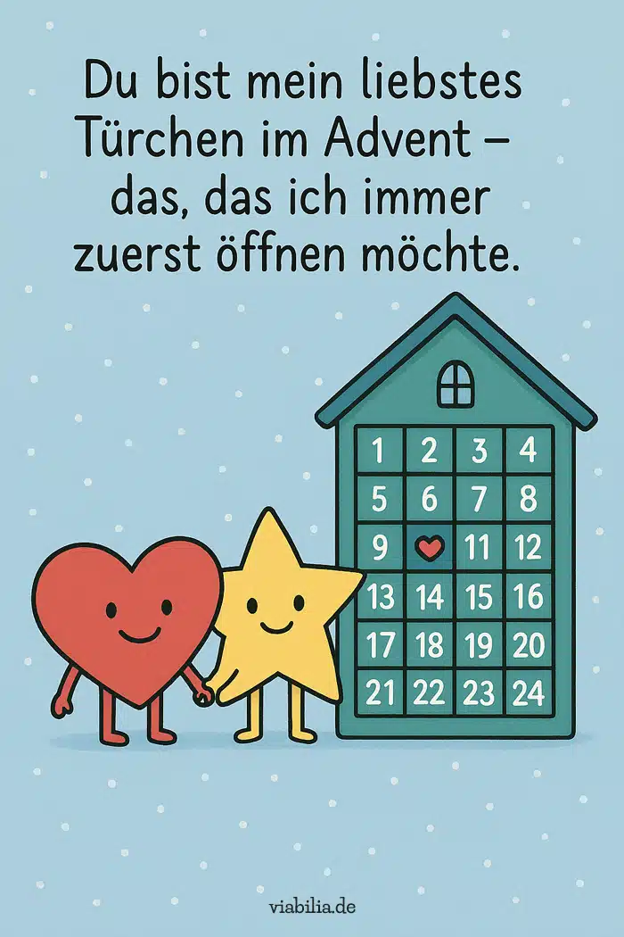 Liebesspruch 39 für den Adventskalender Liebesspruch 39 für den Adventskalender