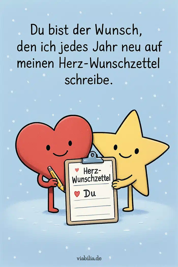 Liebesspruch 40 für den Adventskalender Liebesspruch 40 für den Adventskalender