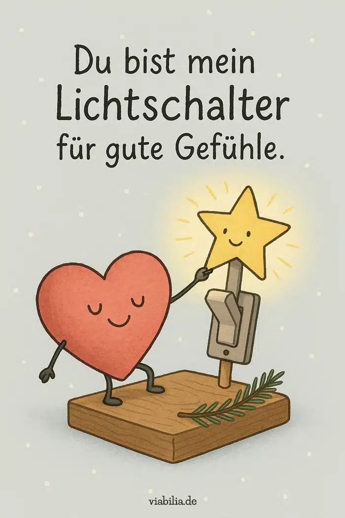 Liebesspruch 6 für den Adventskalender Liebesspruch 6 für den Adventskalender